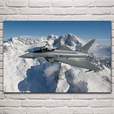 UHvEZ 500 Pezzi Rompicapo in Legno per Bambini Eurofighter Typhoon Montagne austriache Giocattoli educativi Colori Vivaci Regali di Compleanno Decorazioni per la casa 52x38cm