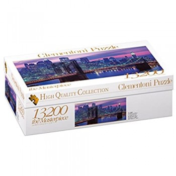 Clementoni- New York High Quality Collection Puzzle 13200 pezzi 38009