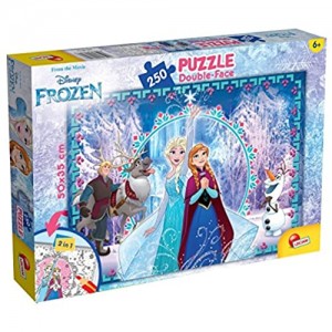 Lisciani Giochi-Disney: Frozen Puzzle 250 Pezzi Multicolore 52981