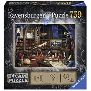 Ravensburger 19956 Escape Puzzle per Adulti L’osservatorio Magico 759 Pezzi Dimensioni Finali 70x50 cm
