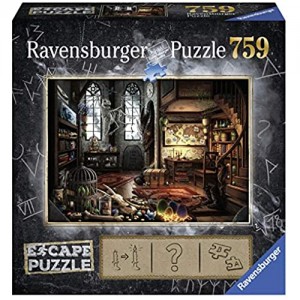 Ravensburger 19960 Escape Puzzle per Adulti La Stanza del Drago 759 Pezzi Dimensioni Finali 70x50 cm
