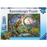 Ravensburger Italy-nel Regno dei giganti-Dinosauri Puzzle 200 Pezzi XXL Multicolore 12718 4