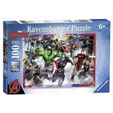 Ravensburger Puzzle Avengers Personaggi Puzzle 100 Pezzi XXL Puzzle per Bambini Puzzle Avengers Età Consigliata 6+