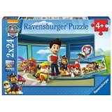 Ravensburger Puzzle Paw Patrol B Puzzle 2x24 pz Puzzle per Bambini