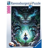 Ravensburger Puzzle Puzzle 1000 Pezzi Alice nel Paese delle Meraviglie Puzzle per Adulti Puzzle Fantasy Puzzle Ravensburger - Stampa di Alta Qualità