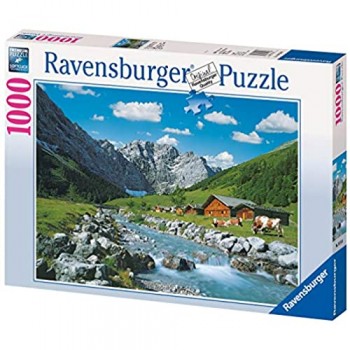 Ravensburger Puzzle Puzzle 1000 Pezzi Monti Karwendel Austria Puzzle per Adulti Puzzle Paesaggi Puzzle Ravensburger - Stampa di Alta Qualità