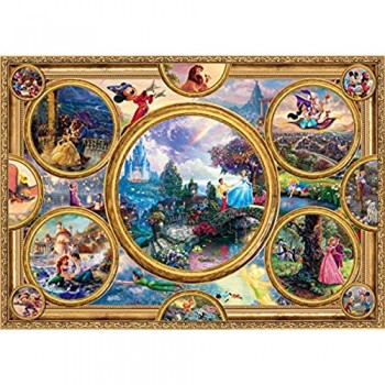 Schmidt Spiele- Thomas Kinkade Disney Dreams Collection Puzzle da 2000 Pezzi Multicolore 59607