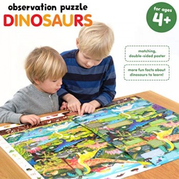 Banana Panda 49112 Dinosauri Puzzle DINOSAURIER Attività Gioco