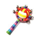 Colorful Rattle letto pavimento Puzzle della Bell ambientale giocattoli educativi