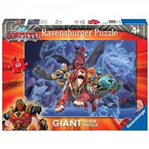 Ravensburger- Gormiti B Puzzle per Bambini Multicolore 60 Pezzi 03012