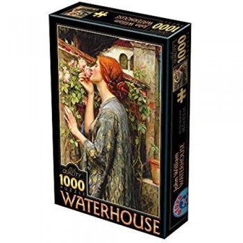 Unbekannt Puzzle da 1000 pezzi – Waterhouse John William: The Soul of the Rose