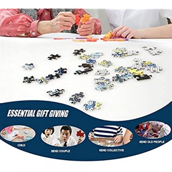 ZGPTOP Puzzle Full-Time Hunter Creativo Jigsaw per Adulti Famiglia Giochi Educativi Brain Challenge per 300/500/1000/1500 Pezzi 2 Stili (Color : A Size : 1500P)