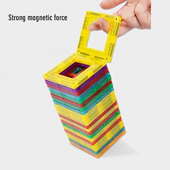 GUOHUA Blocchi Magnetici 89PCS Creativo Ed Educativo Blocco di Costruzione Kit di Sovrapposizione Toyssuitable per I Giocattoli Educativi Oltre 3 Anni