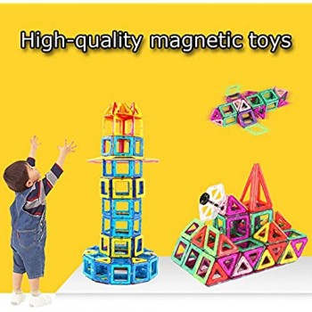 TGRBOP 149 Pezzi Blocchi di Costruzione Magnetici Kit di Costruzione Magnetica 3D STEM Building Block Regalo Educativo Creativo per Ragazze dei Ragazzi Set per Bambini Toddlers for Edutainment
