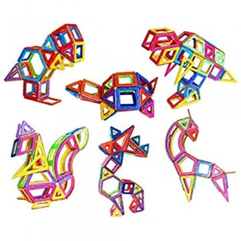 ZHUZEwei Magnete Gioca Le Mattonelle della Costruzione del Magnete Insieme delle Particelle Elementari di 96 Pezzi Giocattoli Educativi for I Bambini dei Bambini