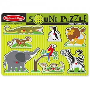 Melissa and Doug Puzzle in legno Sonoro: Zoo