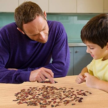 Shmily Puzzle di Animali Unici per Adulti Bambini Adolescenti Puzzle in Legno Regalo Popolare Giocattoli educativi Gioco per Famiglie e Decorazioni per la casa