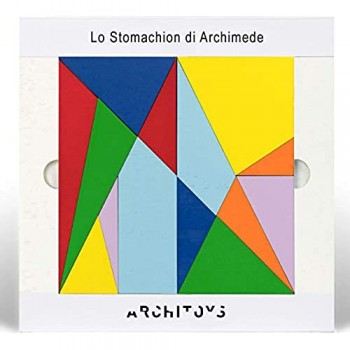 Stomachion Archimede Gioco logica Puzzle Legno rompicapo