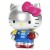 Dickie Toys 253240001 Hello Kitty - Statuetta da collezione 3 versioni diverse 1 pezzo 6 cm dai 3 anni in su.
