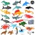OOTSR Creatura del Mare Giocattolo Animale Figure -Set di 24 Animali dell’Oceano Children And Girls as Gift Useful for Educational Purposes for Parties