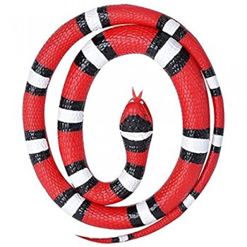 Wild Republic Rubber Snakes 46 Colore Piccolo Scarlet 117 cm 20773
