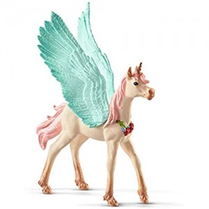2570575 Decorated Unicorn Pegasus Foal Plastica