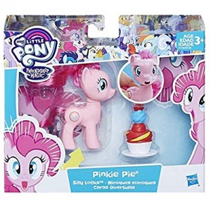 Hasbro My Little Pony E2566 Pinkie Pie con viso convertibile e muffin per bambini ragazzi e ragazze
