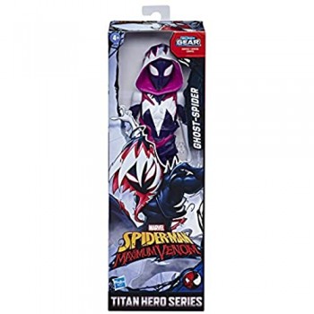 Hasbro Spider-Man - Ghost-Spider (Action Figure 30 cm Titan Hero Compatibile con Il lanciacolpi Titan Hero Blast)