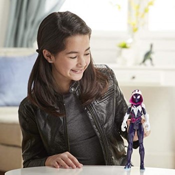 Hasbro Spider-Man - Ghost-Spider (Action Figure 30 cm Titan Hero Compatibile con Il lanciacolpi Titan Hero Blast)