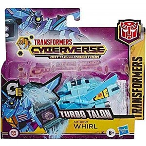 Hasbro Transformers - Whirl (Cyberverse Action Attackers: Action Figure 1-step da 10 5 cm Mossa d'attacco ripetibile Turbo Artiglio)