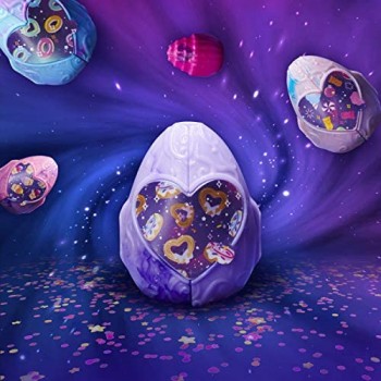 Hatchimals CollEGGtibles Cosmic Candy Multipack con 4 Hatchimals per bambini dai 5 anni in su (gli stili possono variare)