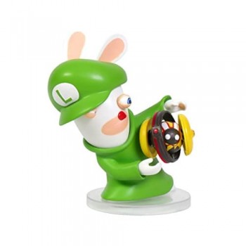 Mario + Rabbids Action Figure Rabbids Luigi - 8 cm