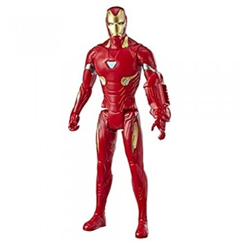 Marvel Avengers: Endgame - Iron Man Titan Hero compatibile con Power FX (Action Figure da 30 cm Power FX non incluso)