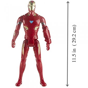 Marvel Avengers: Endgame - Iron Man Titan Hero compatibile con Power FX (Action Figure da 30 cm Power FX non incluso)