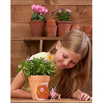 My Fairy Garden Tomy Magico Vaso di Fiori delle Fate – Giocattoli creativi per Bambini a Partire dai 4 Anni/piantare i propri Fiori & Scoprire la Natura Giocando – Include 50 Semi