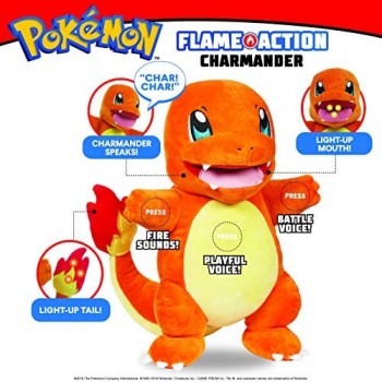 Pokemon 97770 POKÉMON FLAME Action CHARMANDER NO COLORE