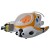 Simba 109391007 - Modellino "Die Nektons Rover" con luce galleggiante e sensore per 2 personaggi impermeabile 28 cm