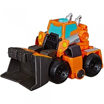 Transformers - Wedge Il Costruttore (Playskool Heroes Rescue Bots Academy Giocattolo trasformabile Action Figure da 15 cm)