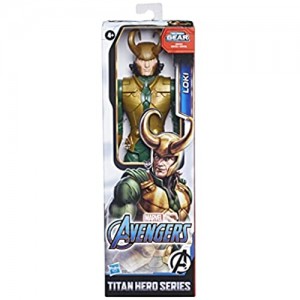 Avengers - Loki (Action Figure 30cm con Blaster Titan Hero Blast Gear)