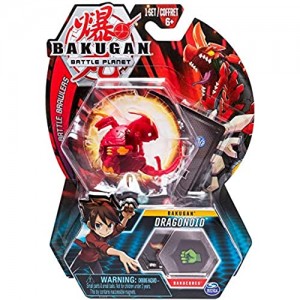 BAKUGAN - 5cm Tall Action Figure e Trading Card - Dragonoid