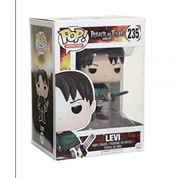 fgbv Attack On Titan Pop Captain Levier Q Versione Doll Anime Character Model Boxed Action Figure Cartoon Toy Anime Statue Character Decoration Collection 10CM nendoroid Action Figure Levi Ackerman