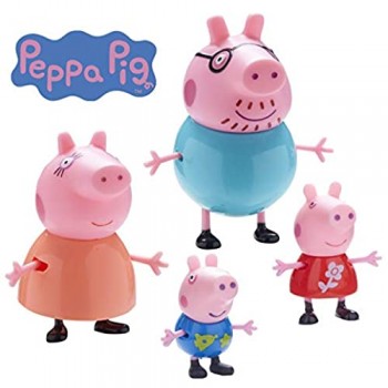Giochi Preziosi Peppa Pig Set Famiglia 4Pers 992 Multicolore 8056379048275