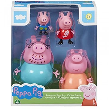 Giochi Preziosi Peppa Pig Set Famiglia 4Pers 992 Multicolore 8056379048275