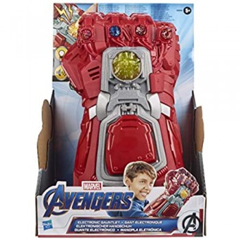 Hasbro Marvel Avengers: Endgame - Guanto elettronico Rosso Roleplay per Bambini