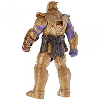 Hasbro Marvel Avengers Endgame - Thanos Titan Hero Deluxe compatibile con Power FX (Action Figure da 30 cm Power FX non incluso) 4 anni+