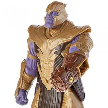 Hasbro Marvel Avengers Endgame - Thanos Titan Hero Deluxe compatibile con Power FX (Action Figure da 30 cm Power FX non incluso) 4 anni+