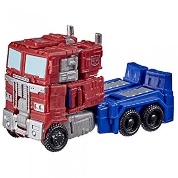 Hasbro Transformers Toys Generations War for Cybertron: Kingdom Core Class WFC-K1 Optimus Prime Action Figure da 8 5 cm Bambini dagli 8 Anni in su