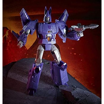 Hasbro Transformers Toys Generations War for Cybertron: Kingdom Voyager WFC-K9 Cyclonus action figure da 17 5 cm bambini dagli 8 anni in su