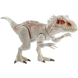 Jurassic World Indominus Rex Dinosauro Alto 21 5 cm e Lungo 58 cm circa con Luci e Suoni Giocattolo per Bambini 4 + Anni GNH35 Imballaggio Sostenibile