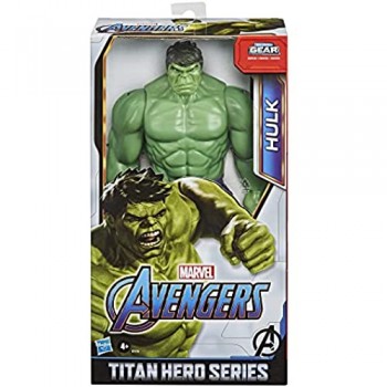 Marvel Avengers - Hulk (Action Figure Deluxe 30cm Blaster Titan Hero Blast Gear Serie)